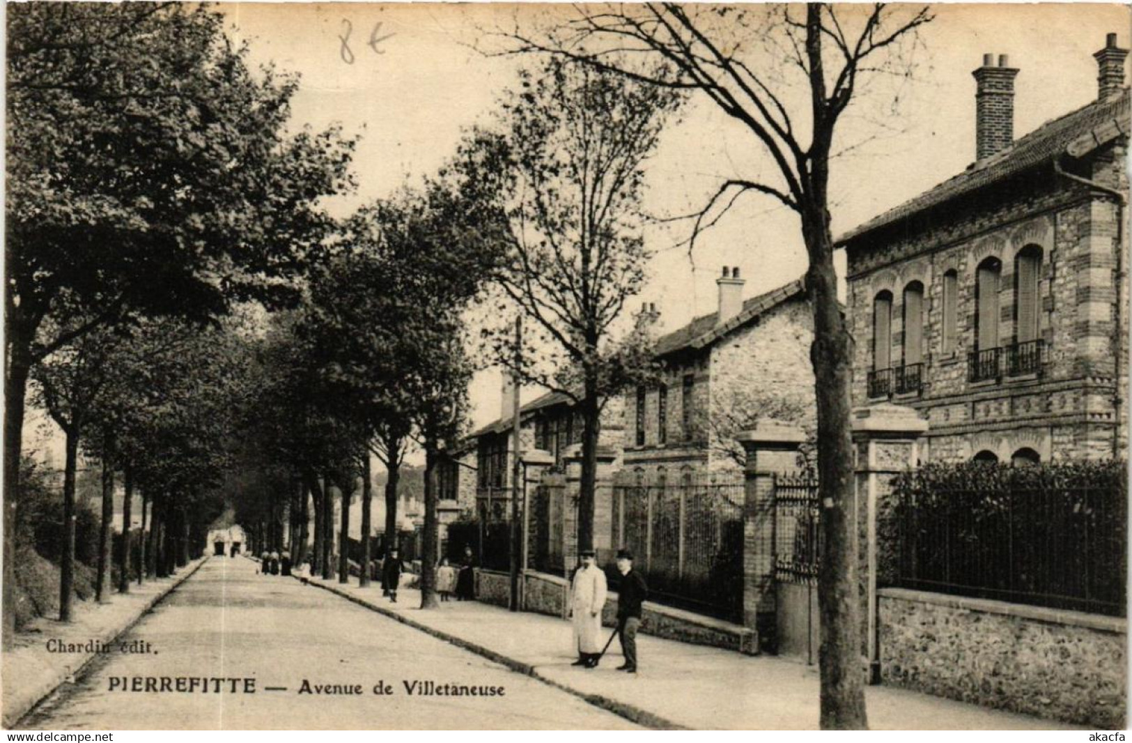 CPA PIERREFITTE Avenue de Villetaneuse (569068)