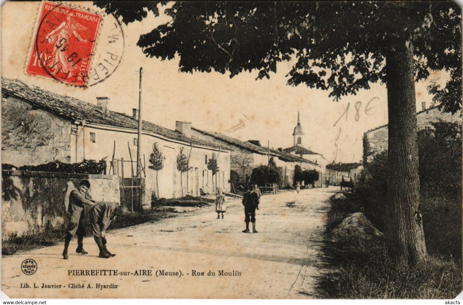 CPA Pierrefitte-sur-Aire - Rue du Moulin (118627)