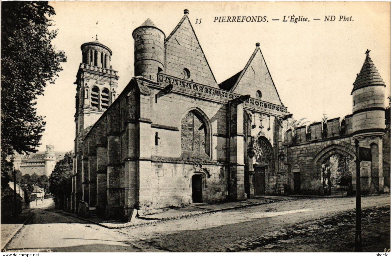 CPA PIERREFONDS - L'Église (291677)