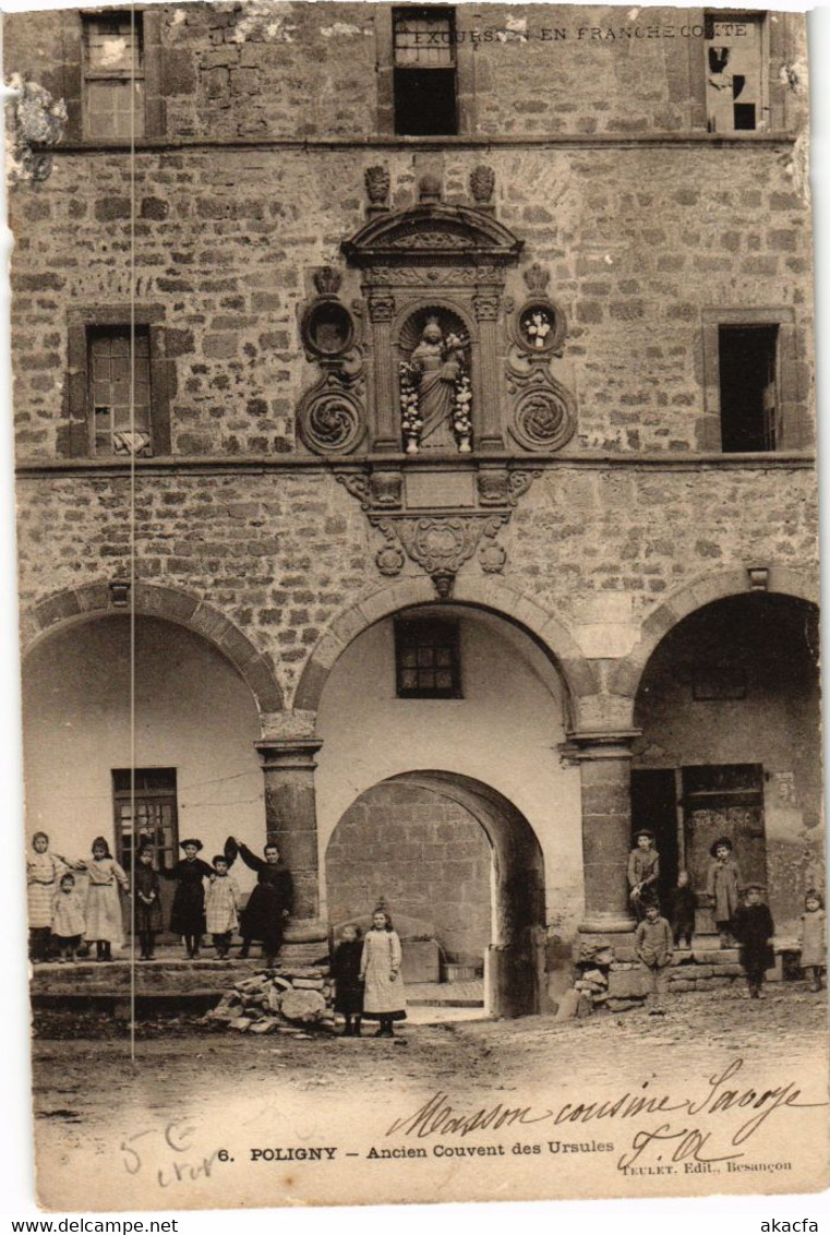 CPA Poligny- Ancien Couvent des Ursules FRANCE (1043630)