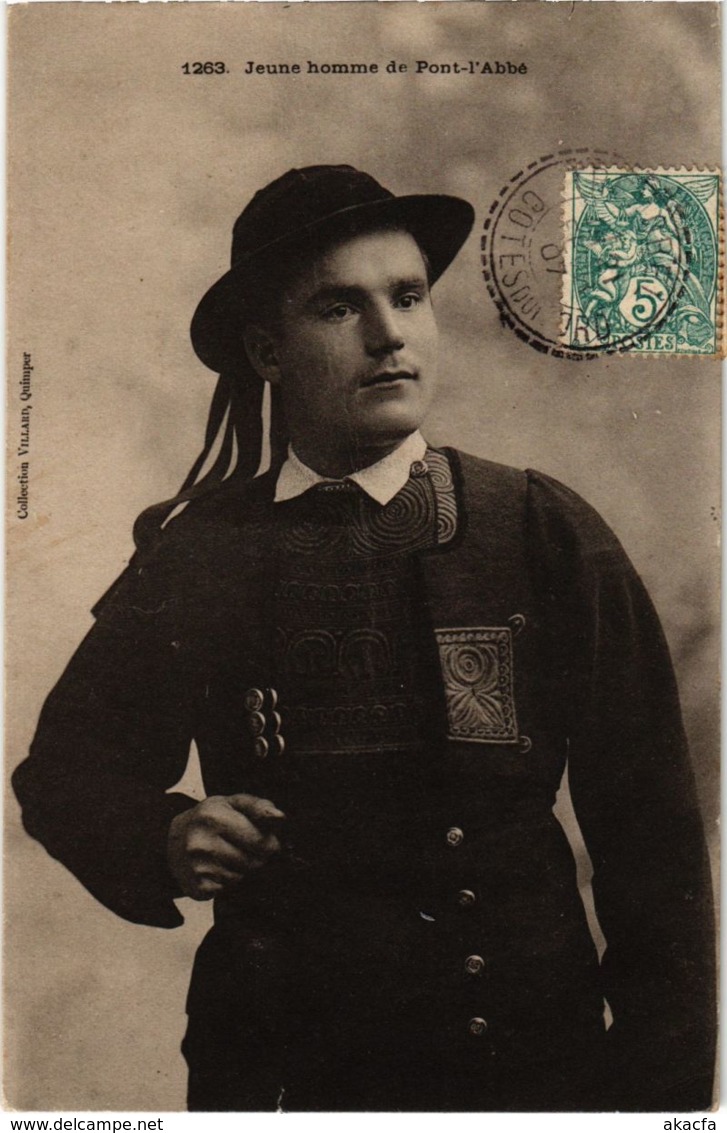 CPA Pont l'Abbe- Jeune Homme FRANCE (1026441)