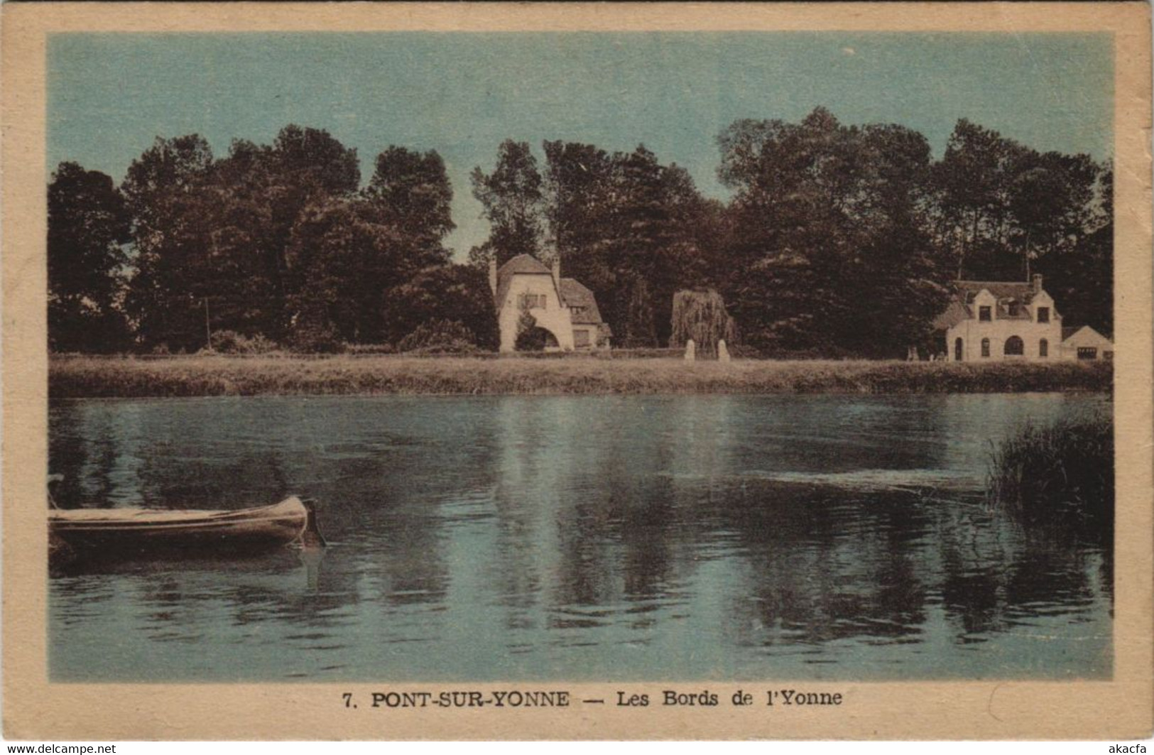 CPA PONT-sur-YONNE - Les Bords de l'YONNE (146403)