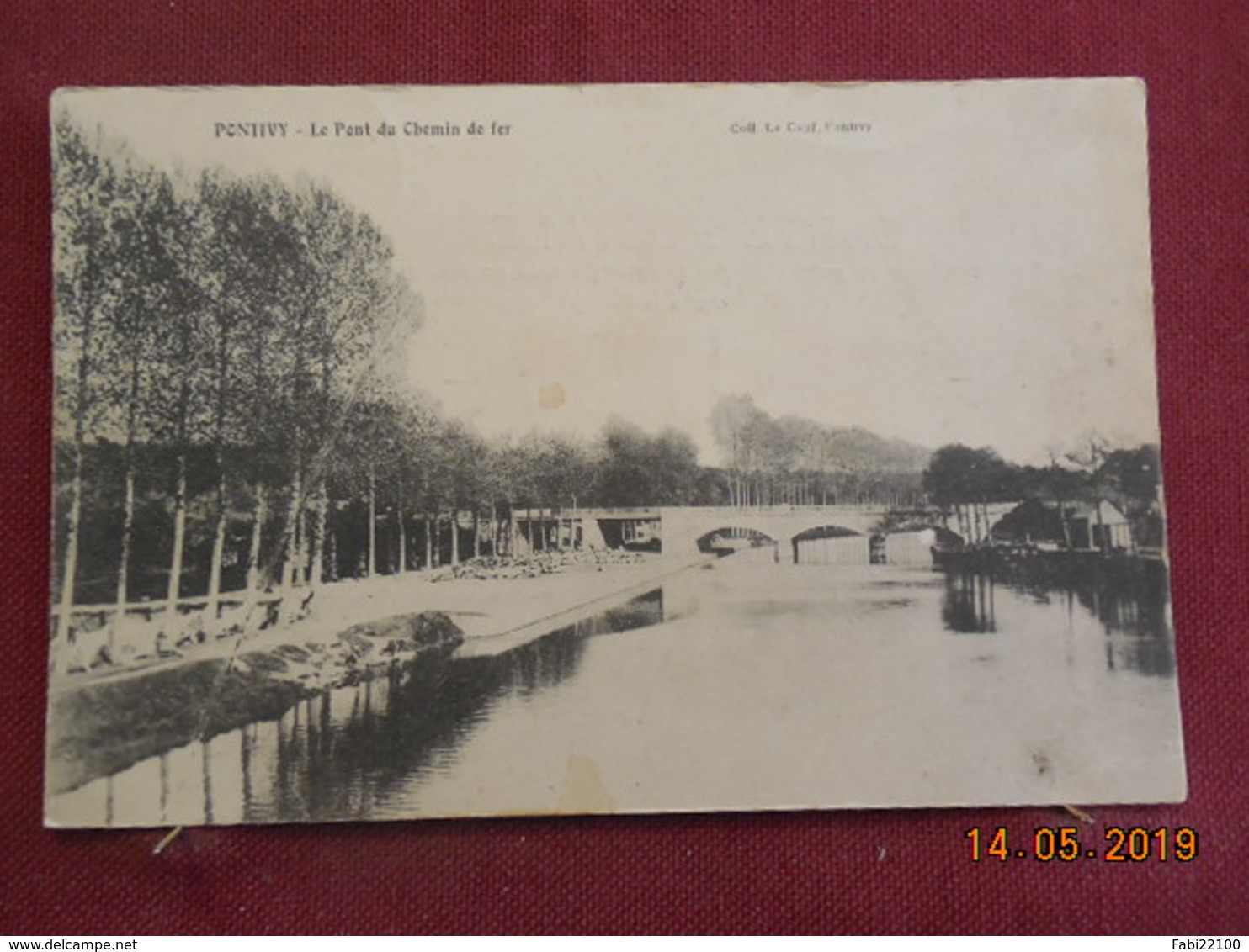 CPA - Pontivy - Le Pont du Chemin de fer