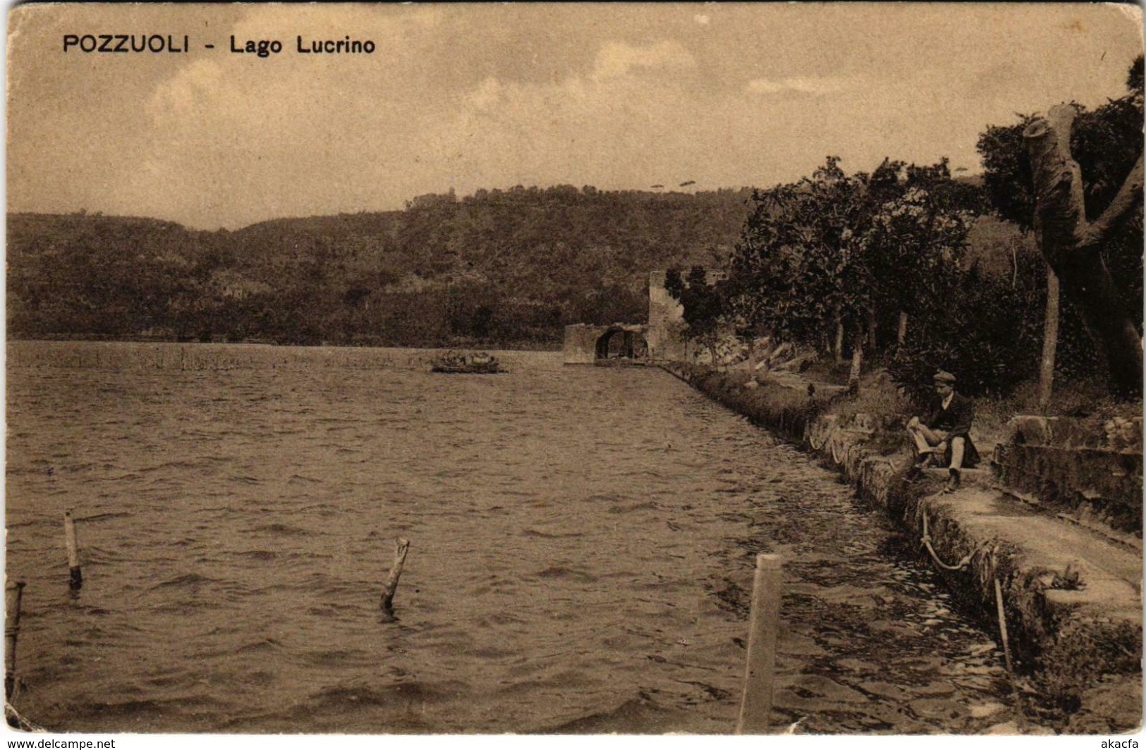 CPA Pozzuoli Lago Lucrino ITALY (800663)