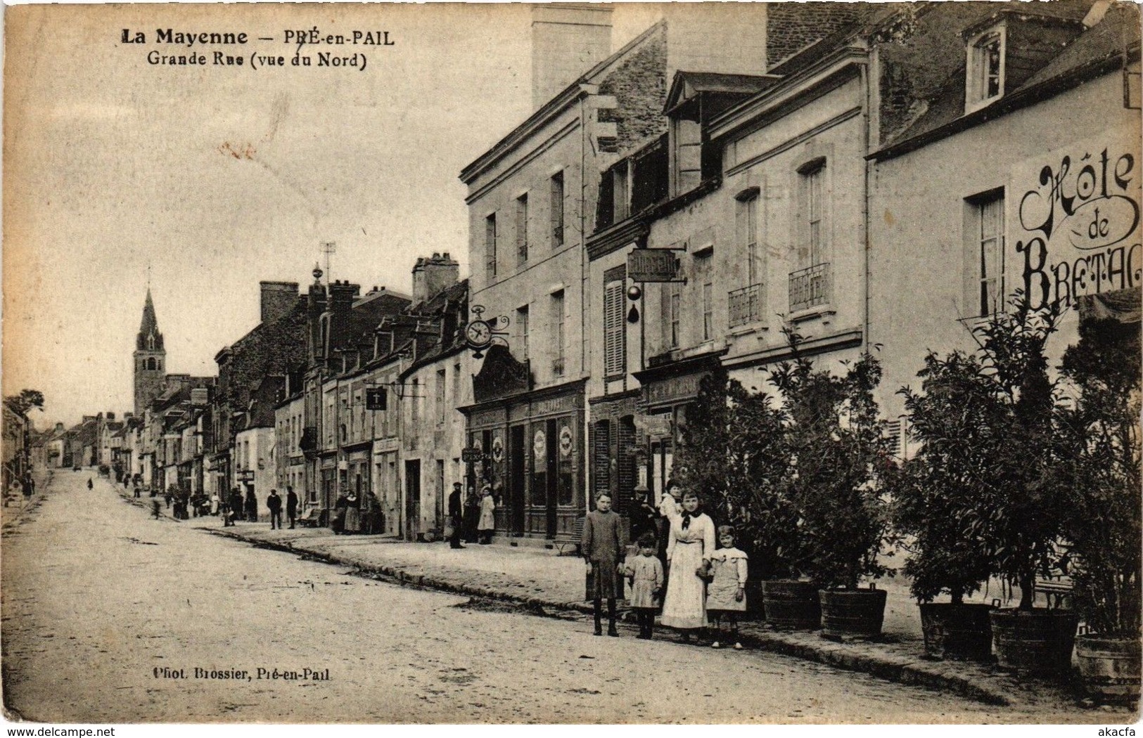 CPA PRÉ-en-PAIL - Grande Rue (192657)