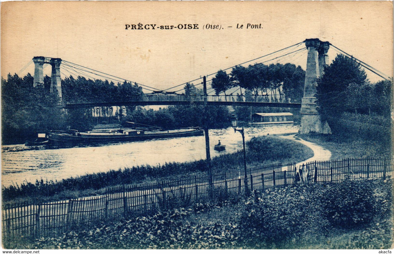 CPA Precy sur Oise Le Pont FRANCE (1014260)