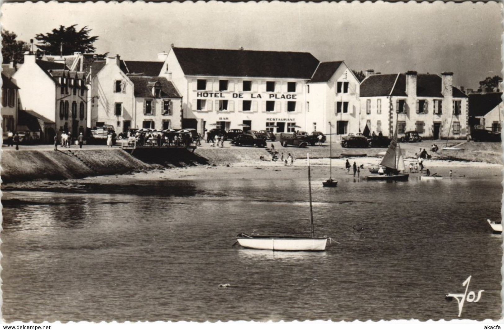 CPA Presqu'ile de QUIBERON Maisons du port a St-Pierre-Quiberon (144750)