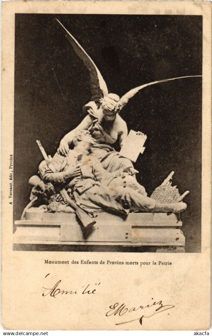 CPA Provins Monument aux Enfants de Provins morts (1267146)