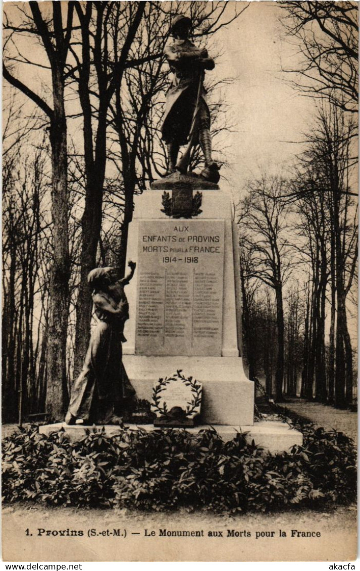 CPA Provins Monument aux Enfants de Provins morts (1267237)