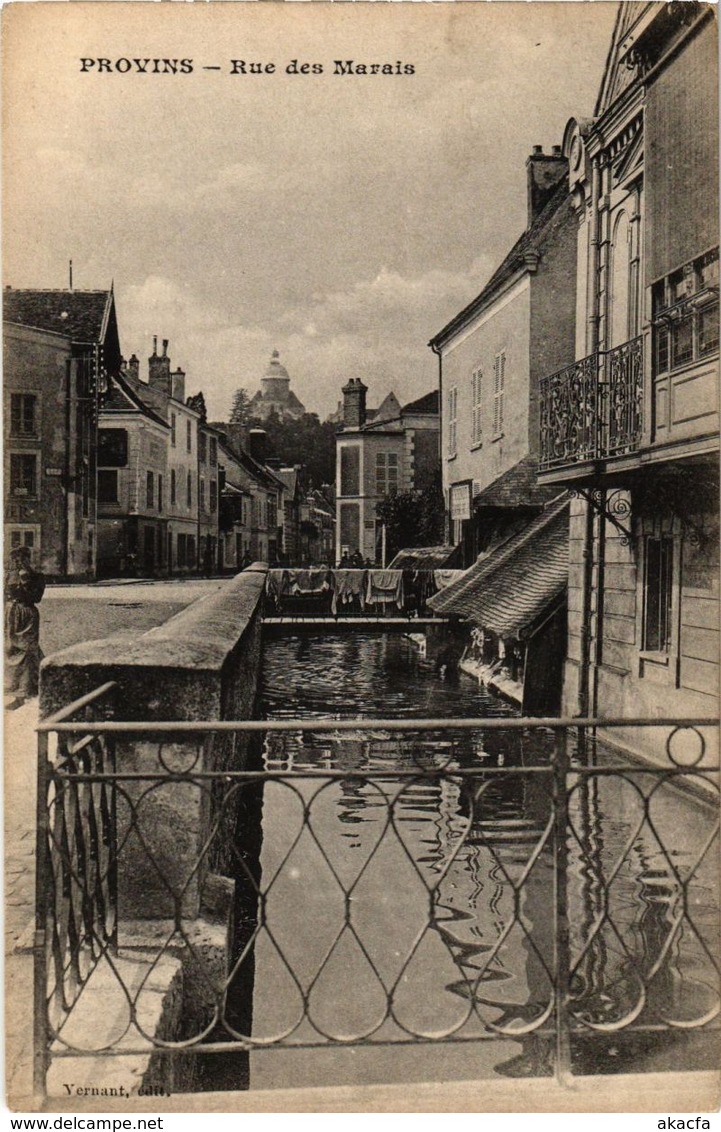 CPA PROVINS - Rue des MARAIS (249490)