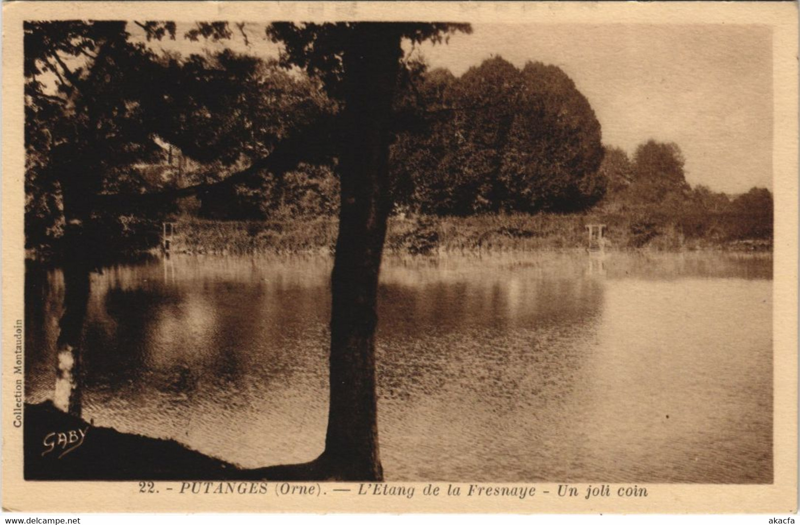 CPA Putanges L'Etang de la Fresnaye FRANCE (1054109)