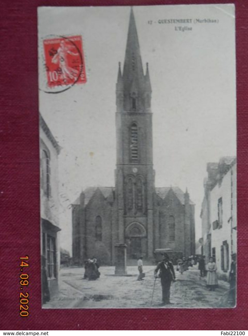 CPA - Questembert - L'Eglise