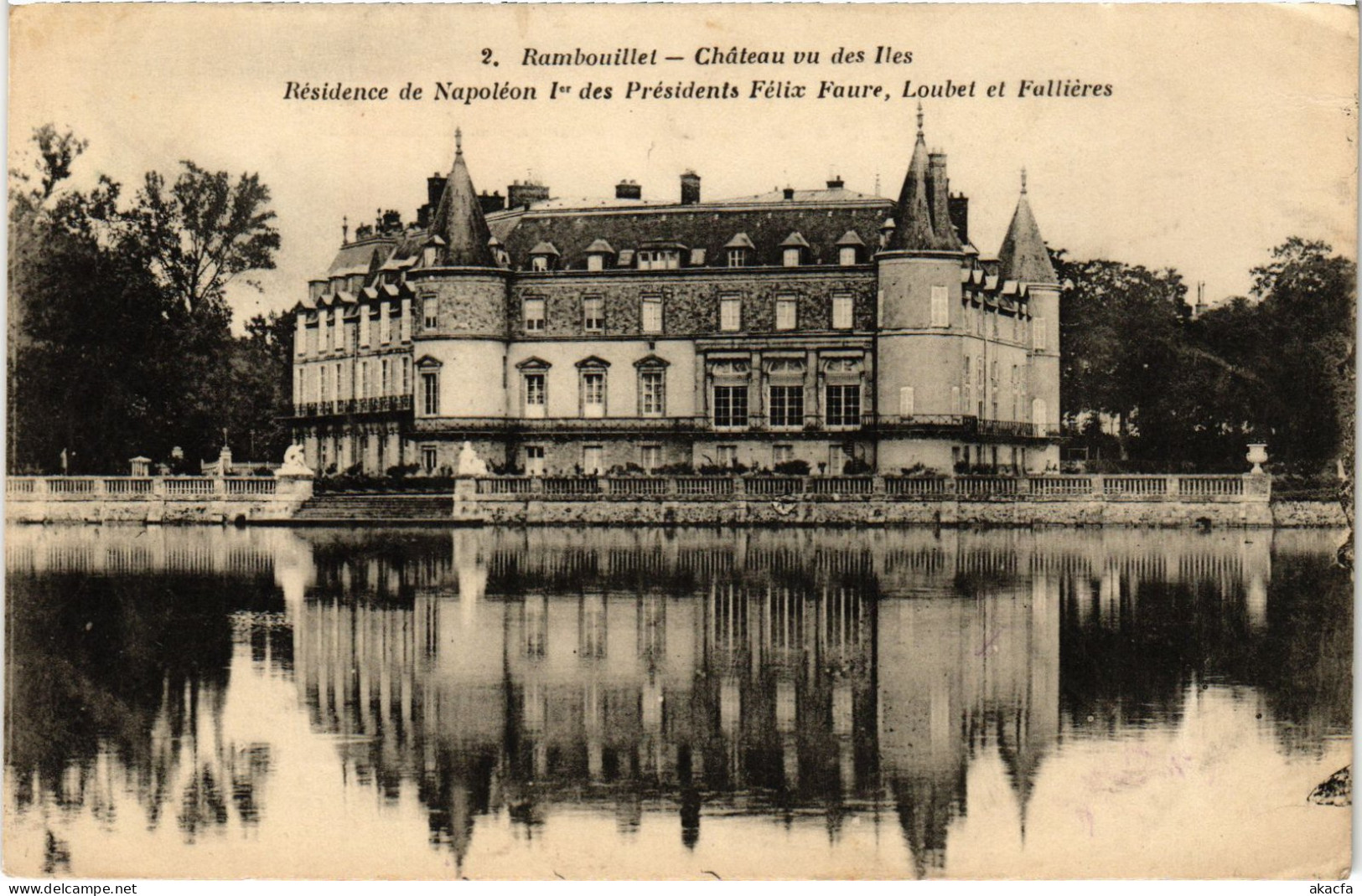 CPA Rambouillet Le Chateau (1401840)