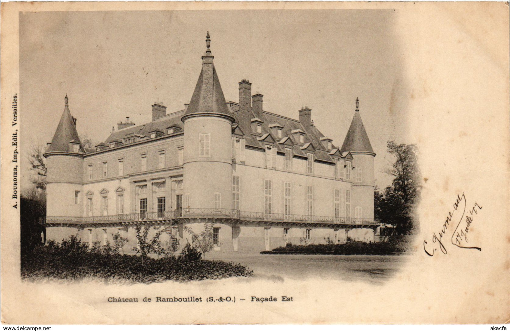 CPA Rambouillet Le Chateau (1401845)