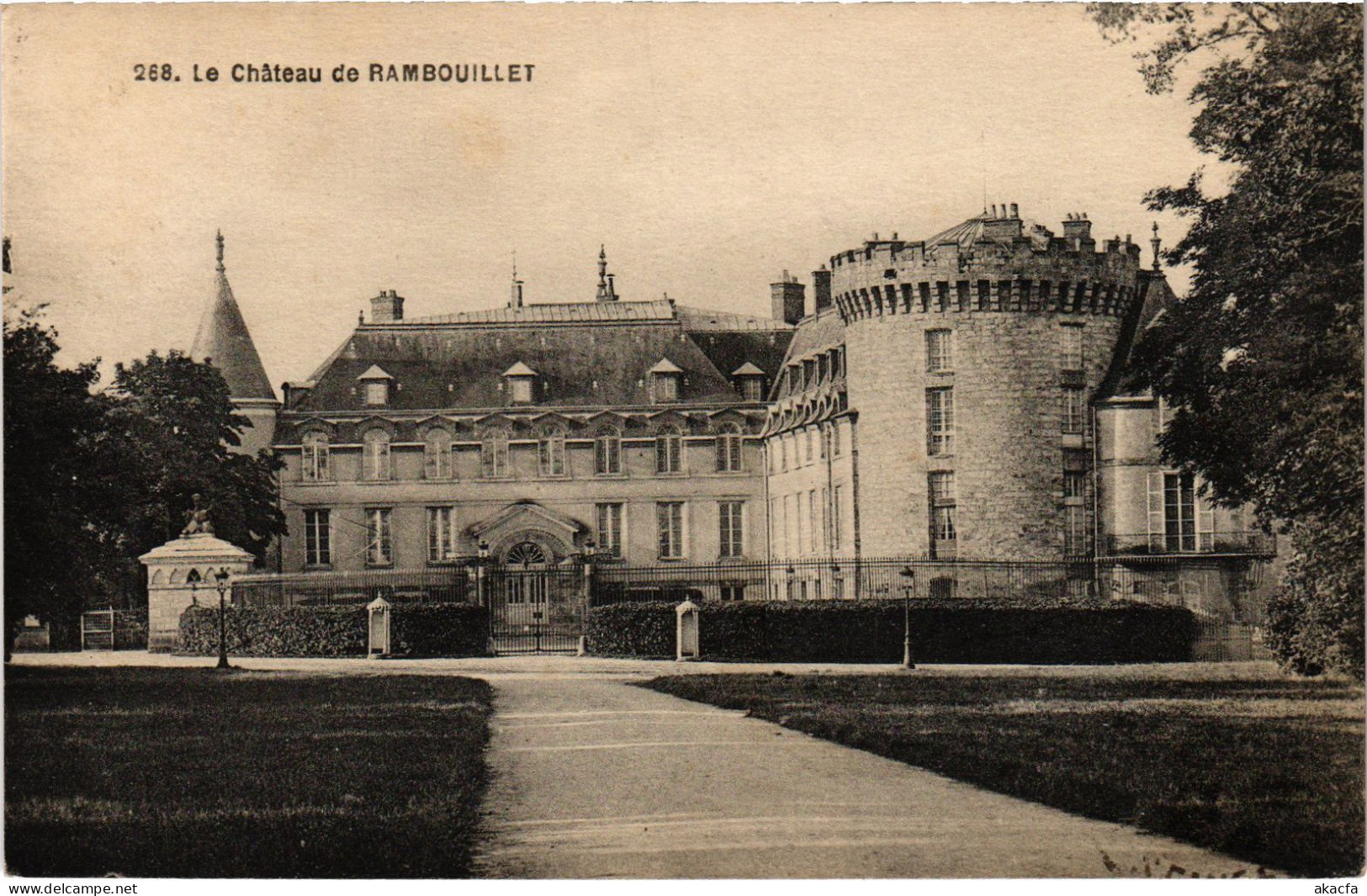 CPA Rambouillet Le Chateau (1401913)