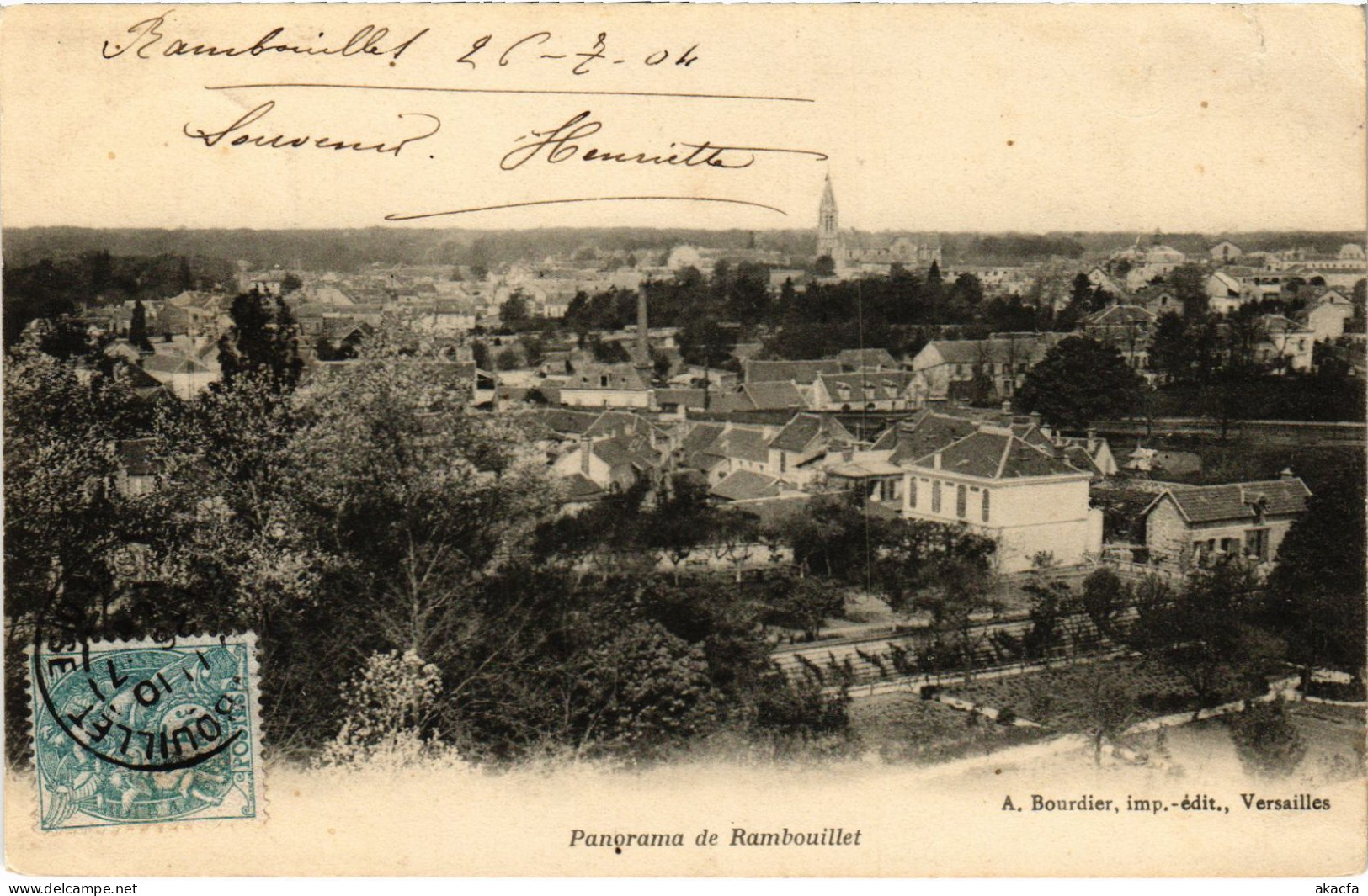 CPA Rambouillet panorama (1401880)