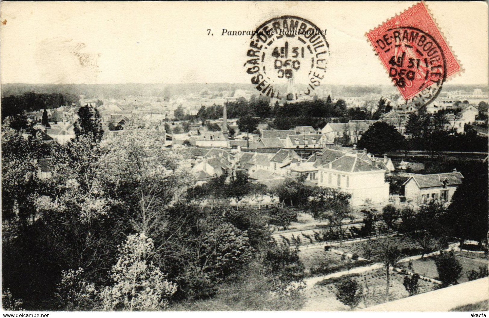 CPA Rambouillet panorama (1423367)