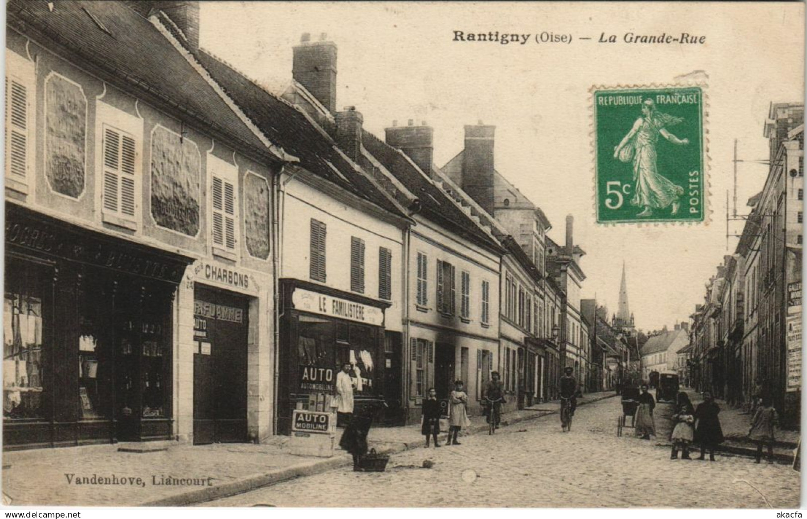 CPA RANTIGNY La Grande-Rue (1208149)