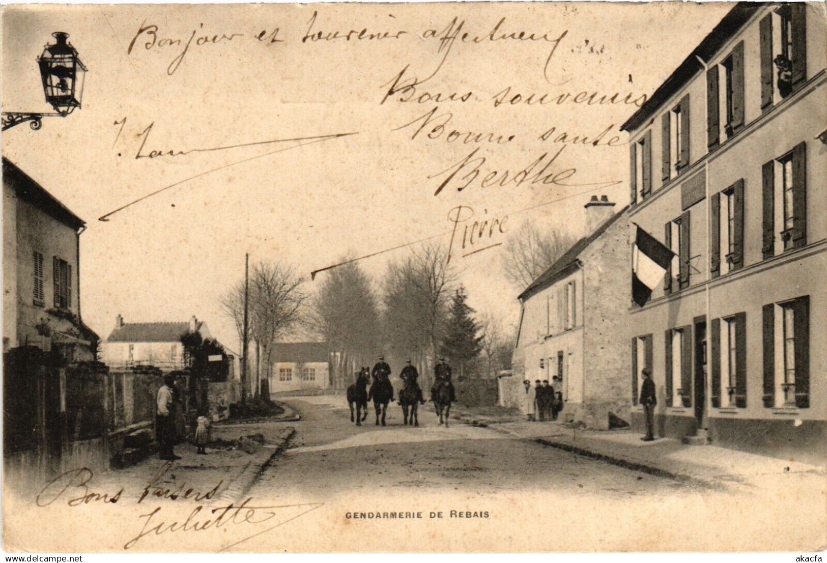 CPA REBAIS - Gendarmerie de REBAIS (639027)