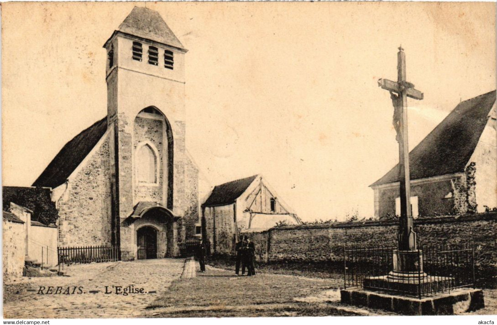 CPA REBAIS l'Eglise (1272939)