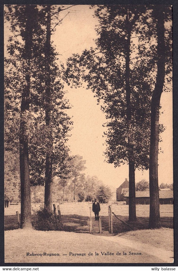 +++ CPA - REBECQ - ROGNON - Paysage de la Vallée de la Senne //