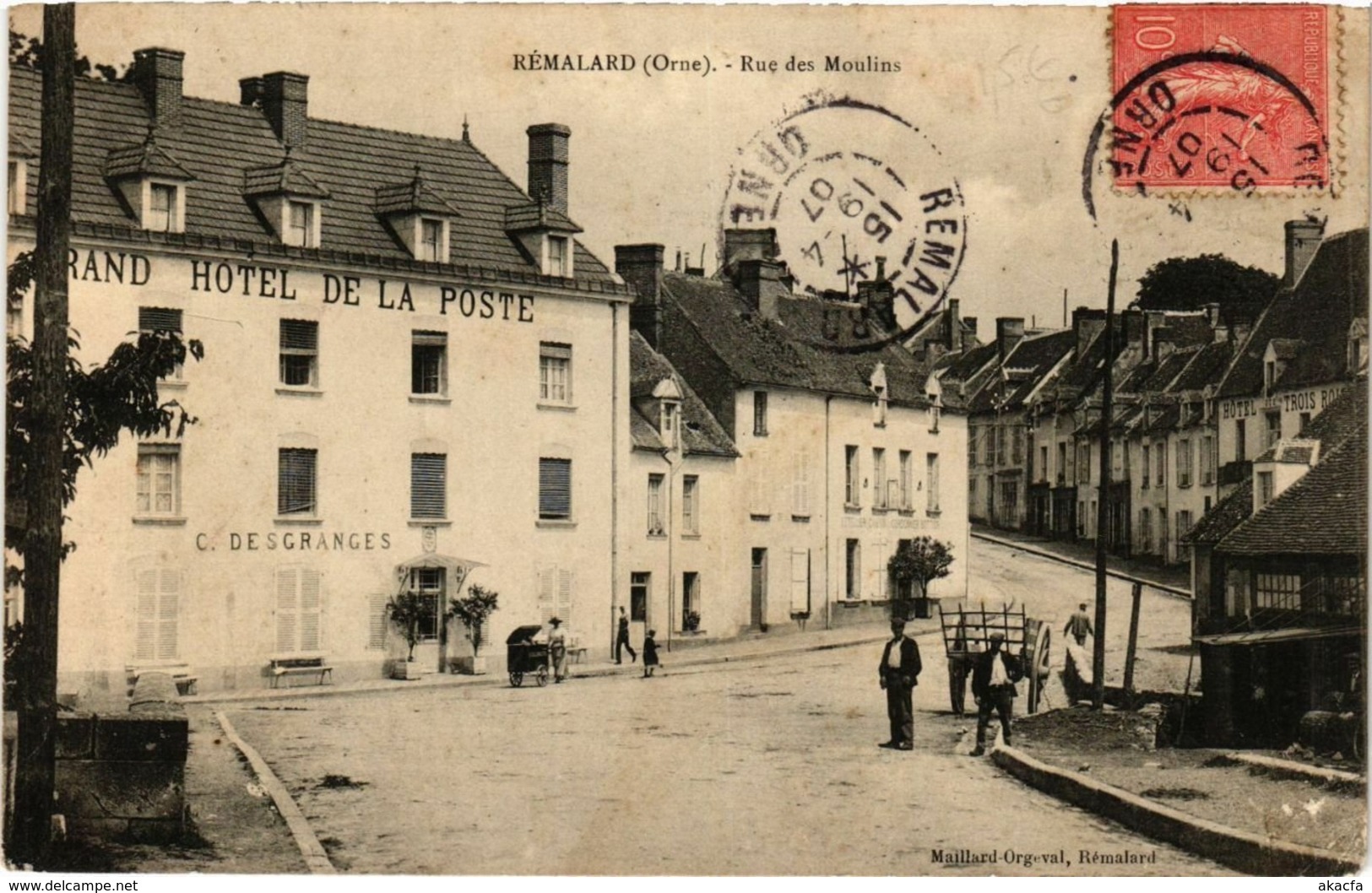 CPA REMALARD - Rue des MOULINS (259152)