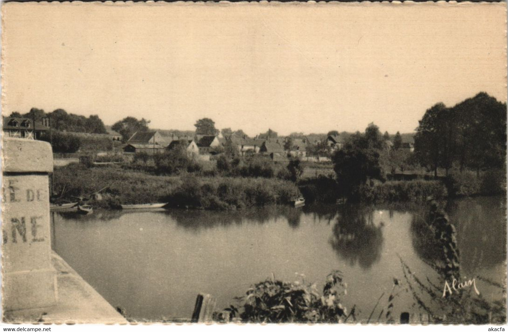 CPA RETHONDES Paysage sur l'Aisne (131082)