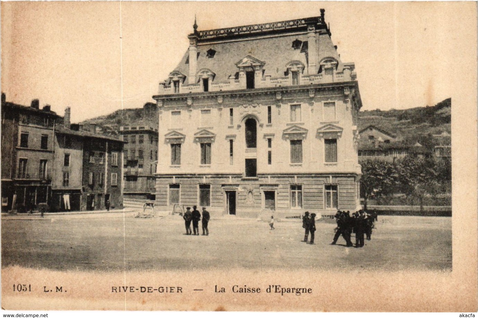 CPA Rive de Gier- La Caisse d'Epargne FRANCE (907192)