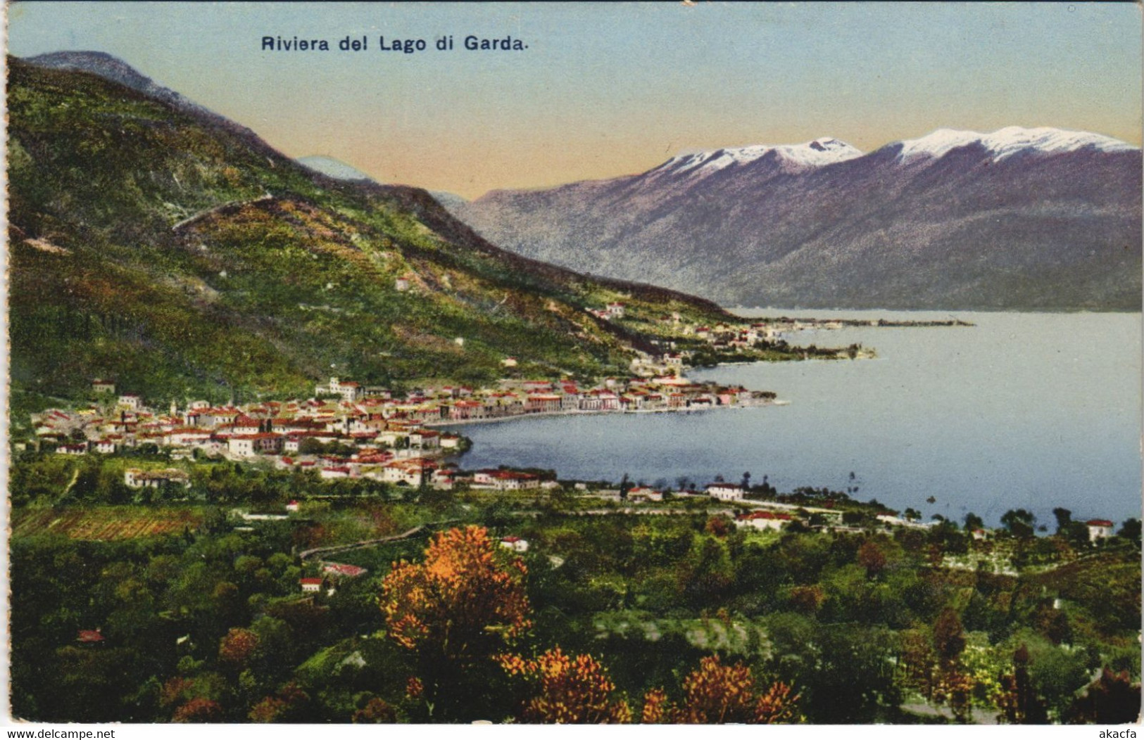 CPA Riviera del Lago di GARDA TRENTINO-ALTO ADIGE ITALY (809085)