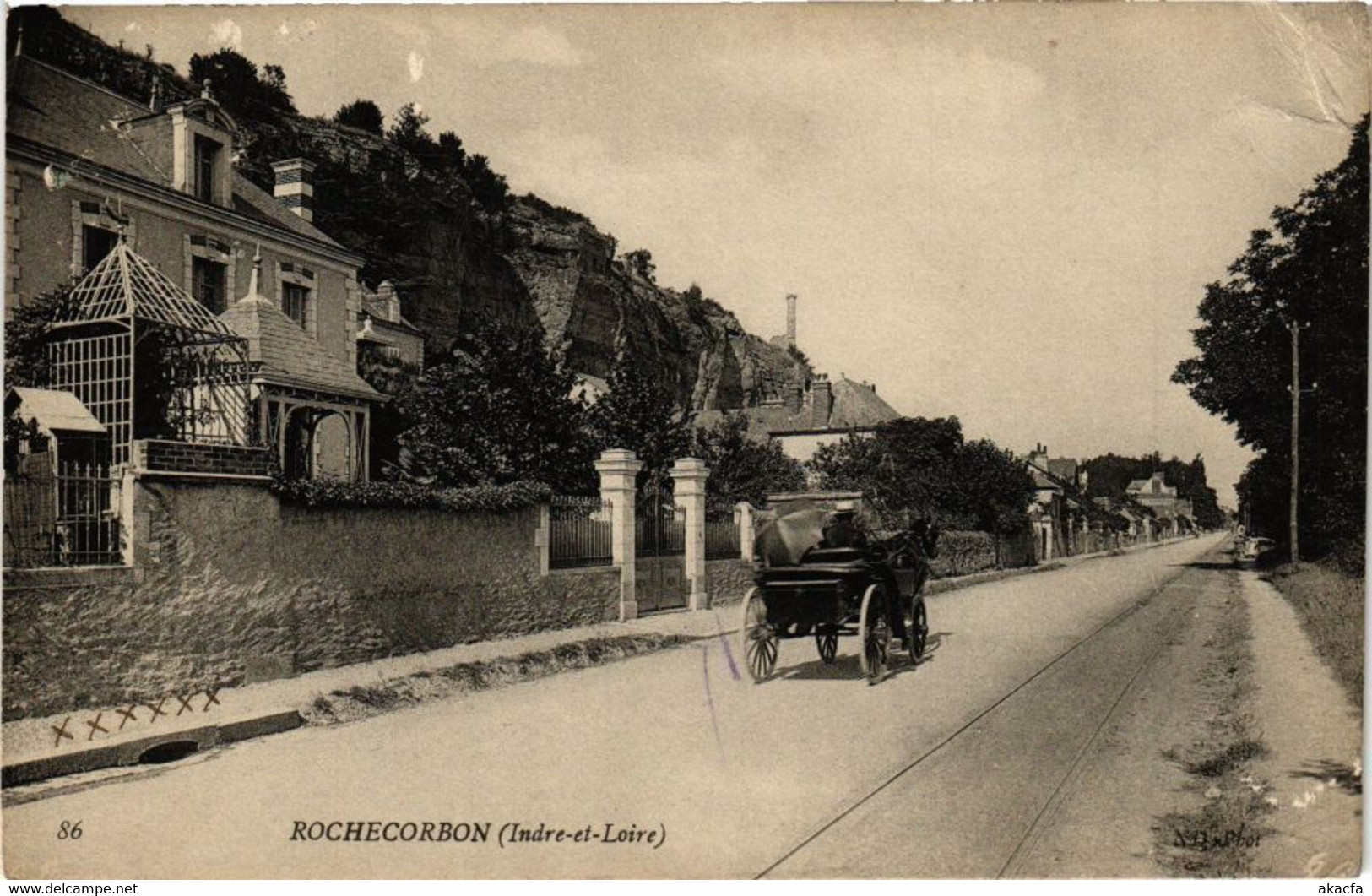 CPA ROCHECORBON - (227094)