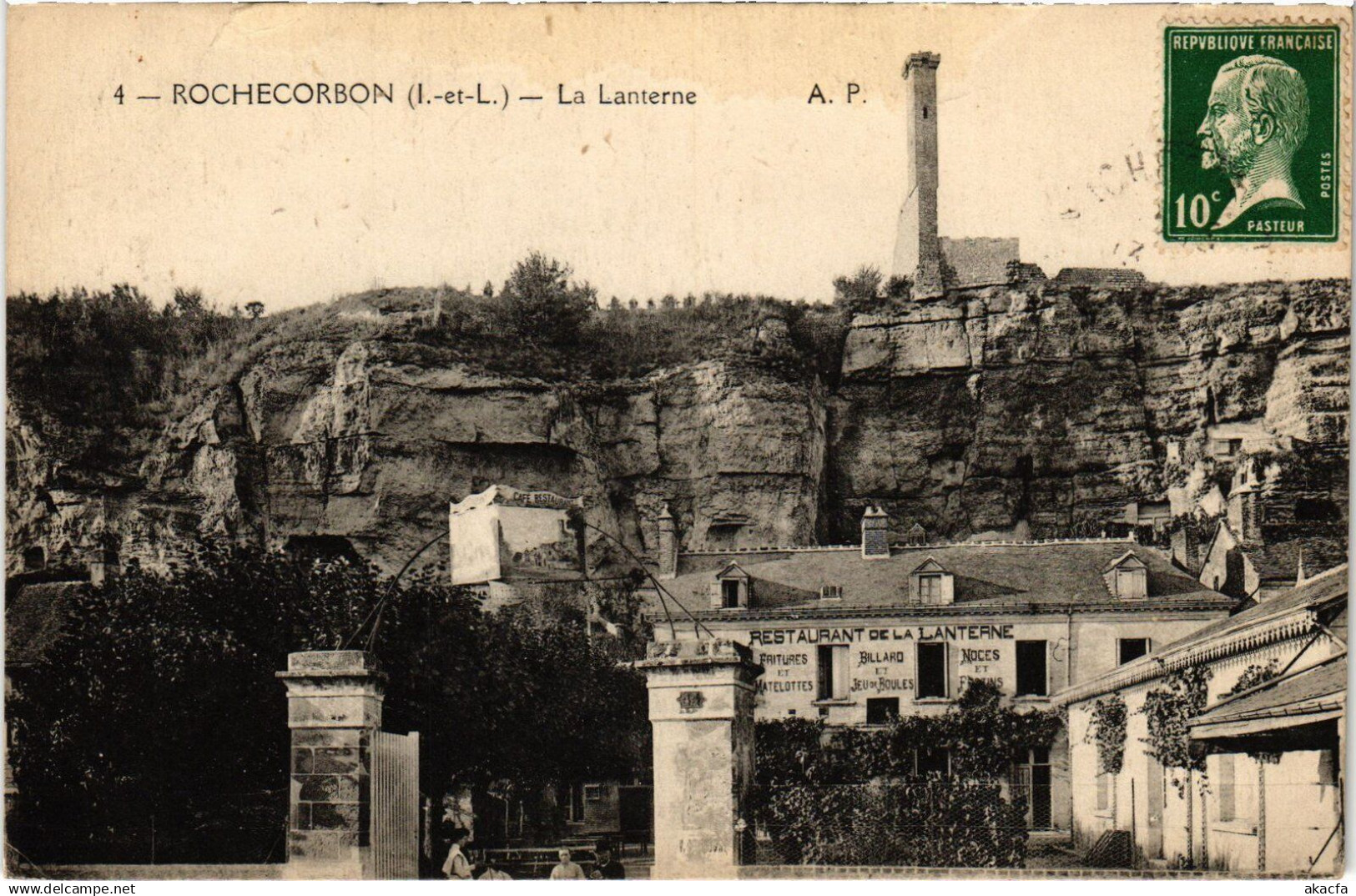 CPA ROCHECORBON Lanterne (1414562)