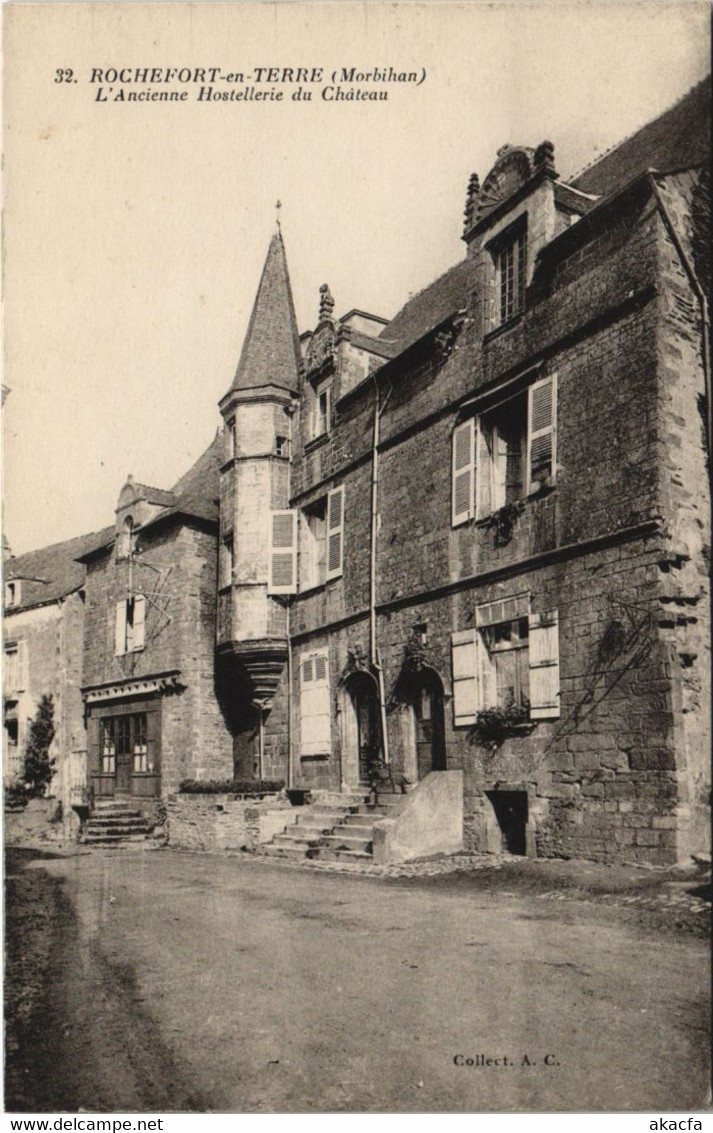 CPA ROCHEFORT-en-TERRE - L'Ancienne Hostellerie du Chateau (33020)