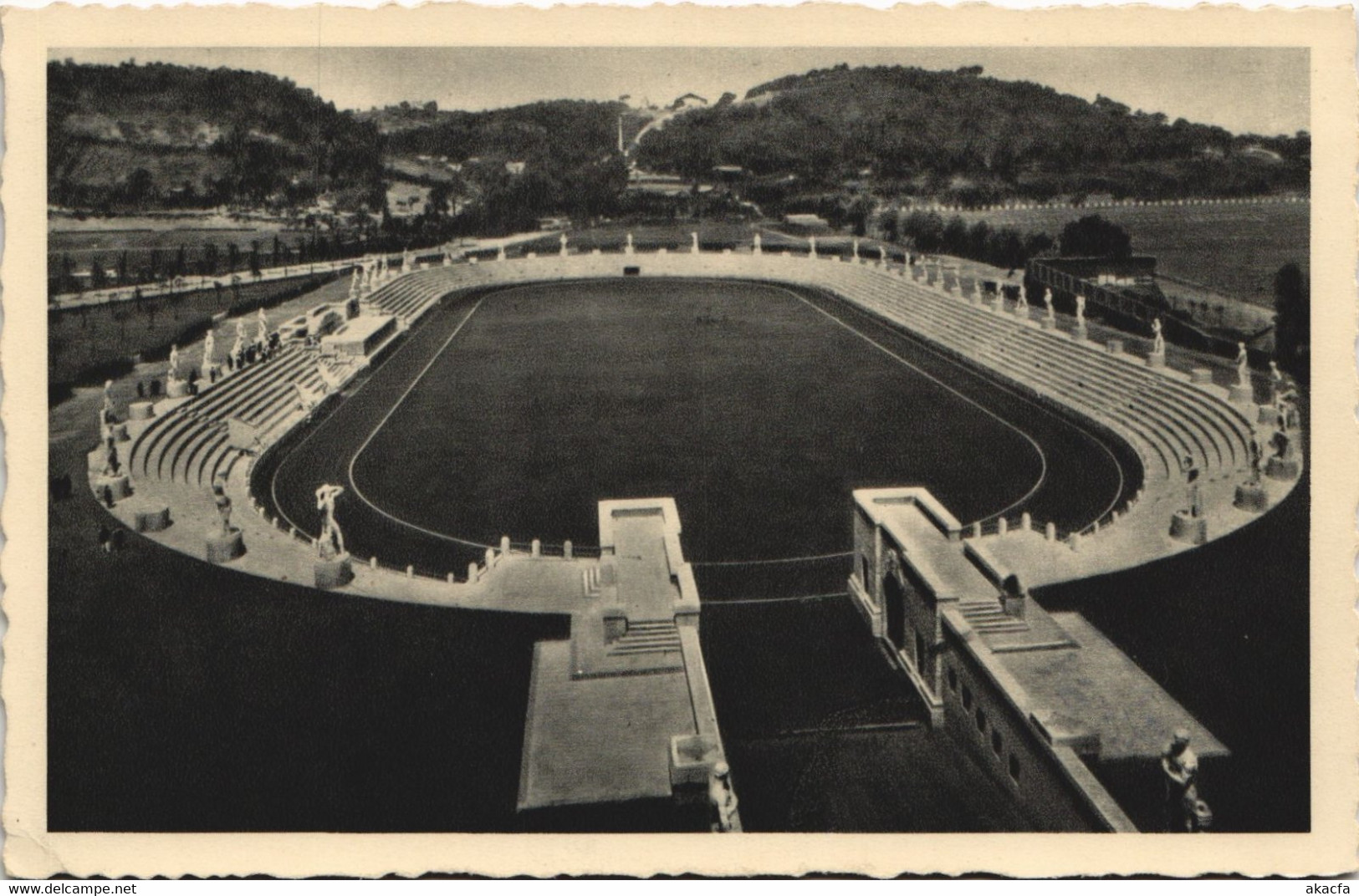 CPA Roma Boro Mussolini Stadio LAZIO ITALY (809427)