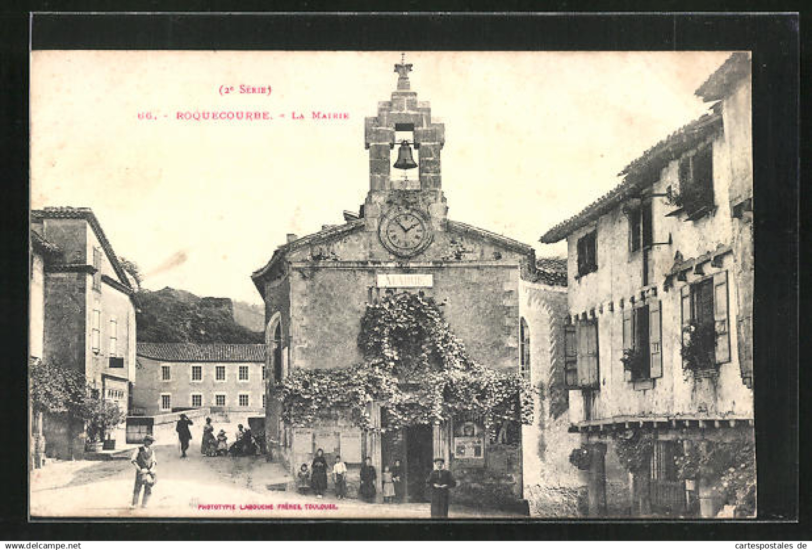 CPA Roquecourbe, La Mairie