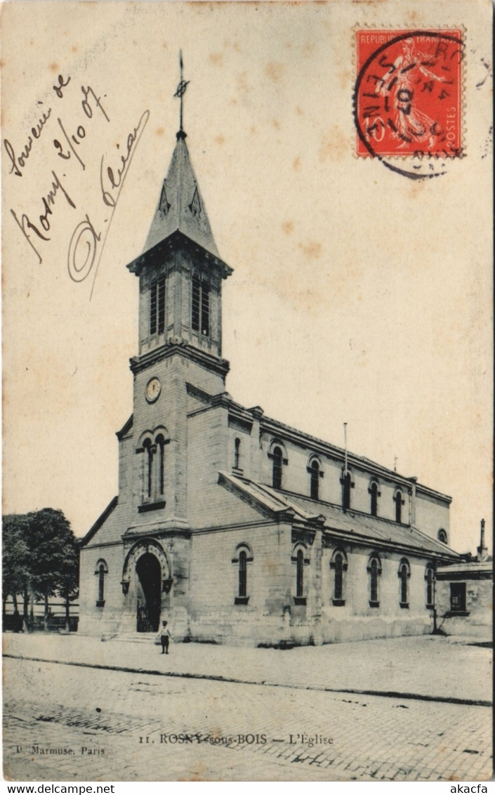 CPA ROSNY-sous-BOIS Eglise (124163)