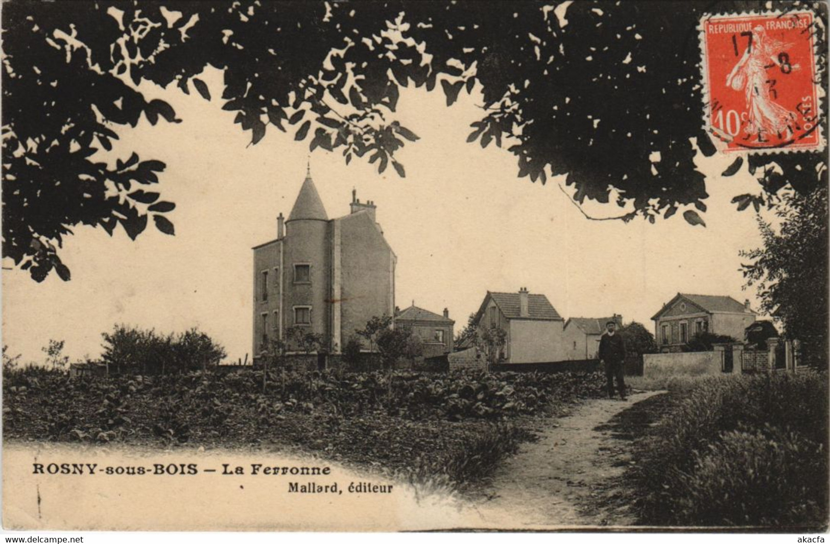 CPA ROSNY-sous-BOIS - La Ferronne (44718)