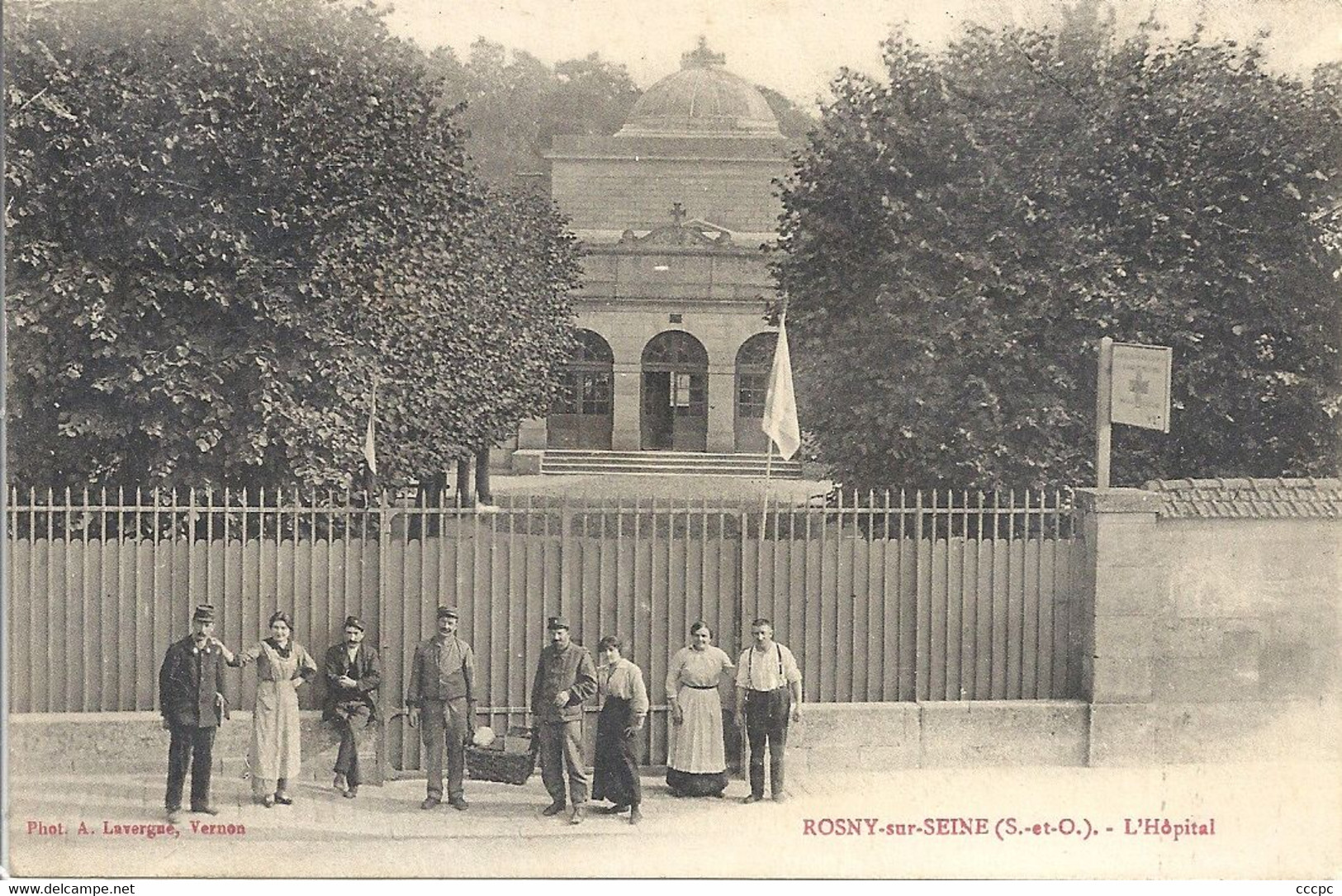 CPA Rosny-sur-Seine l'Hôpital