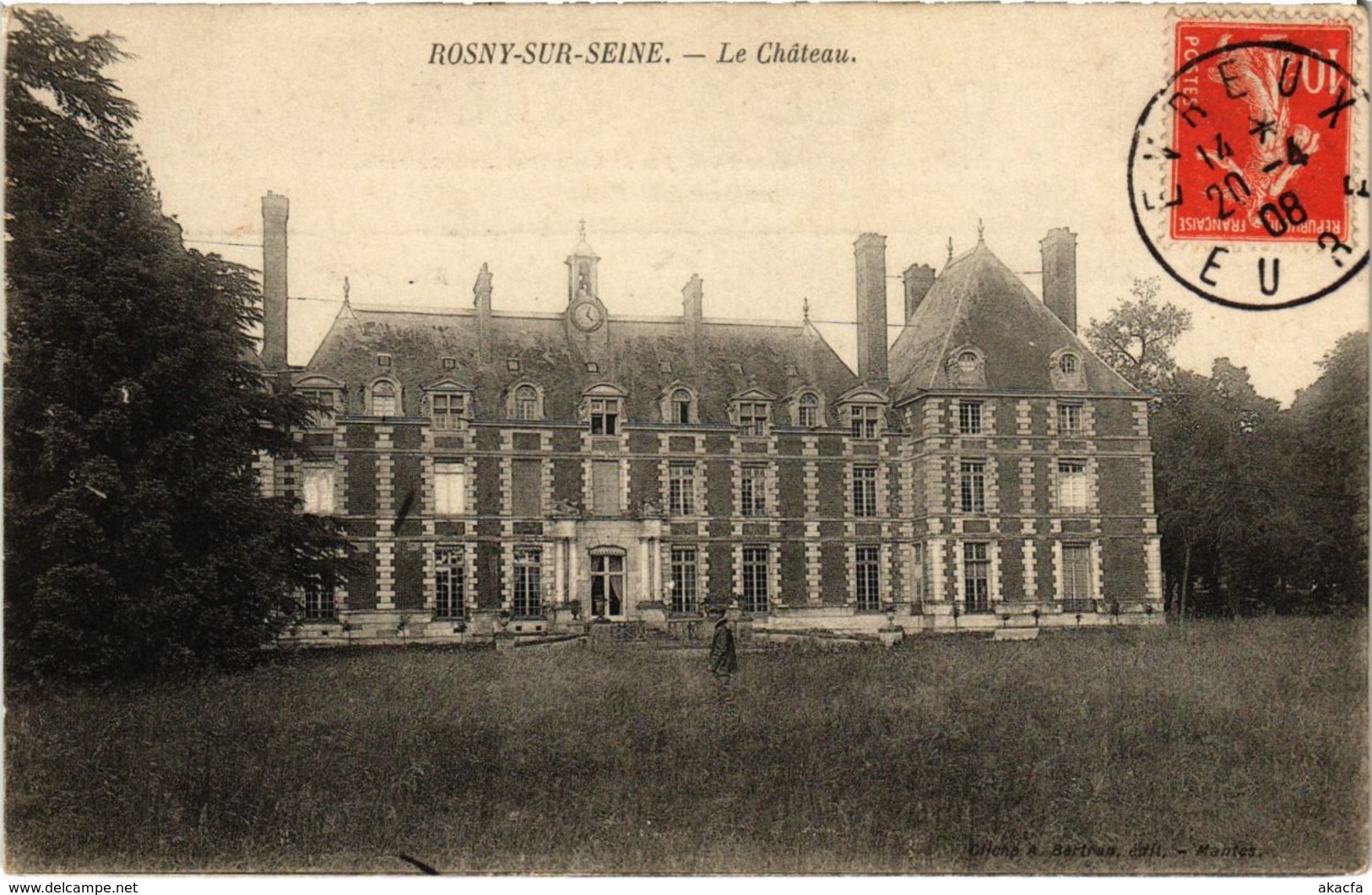 CPA ROSNY-sur-SEINE - La Chateau (102547)