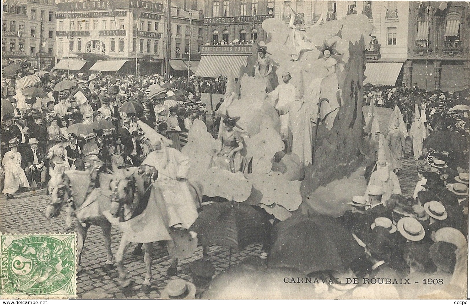 CPA Roubaix Carnaval 1908