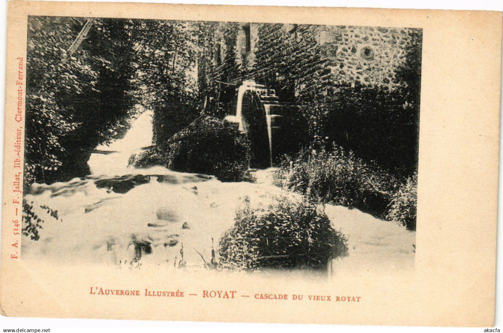 CPA ROYAT - Cascade du vieux ROYAT (198059)