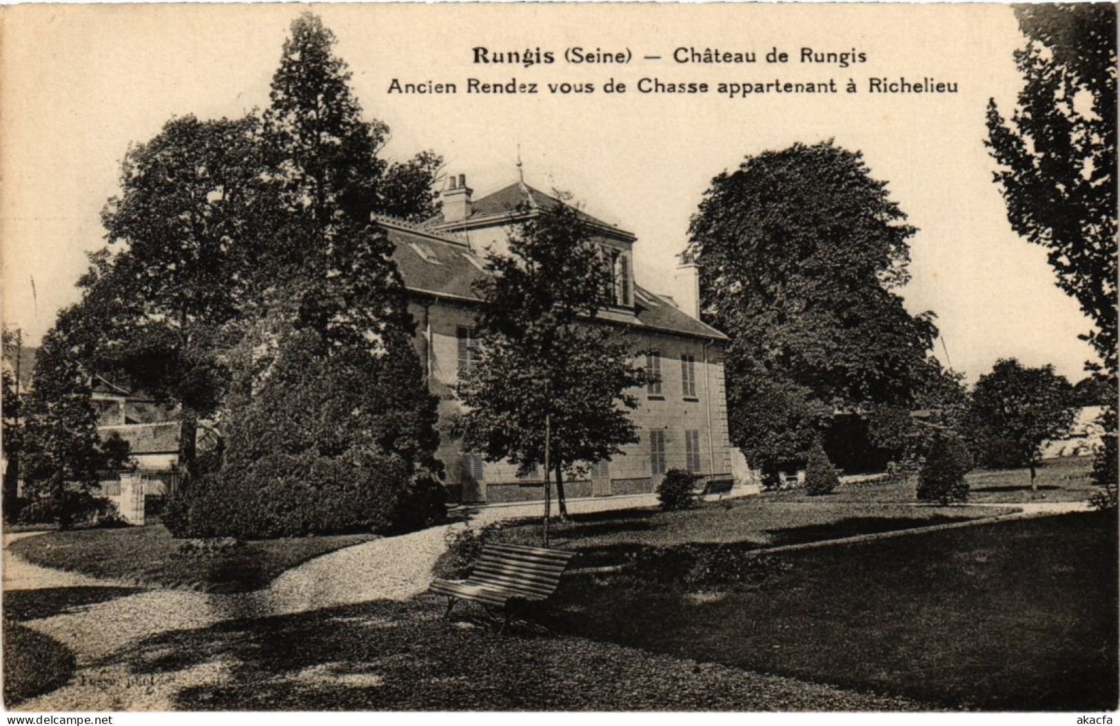 CPA Rungis Chateau (1364154)