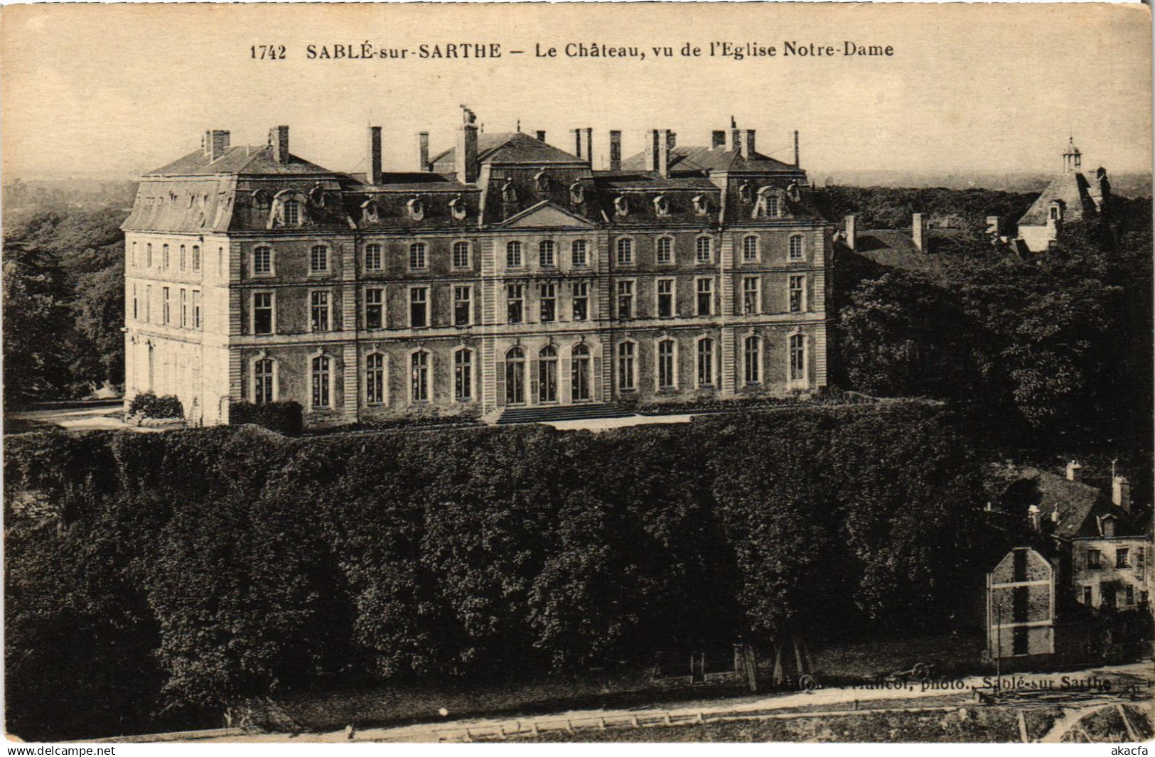 CPA SABLE-sur-SARTHE Le Chateau FRANCE (1433334)