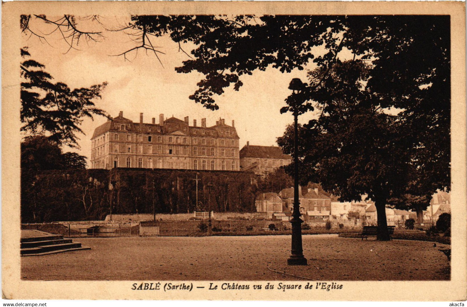 CPA SABLE-sur-SARTHE Le Chateau FRANCE (1433964)