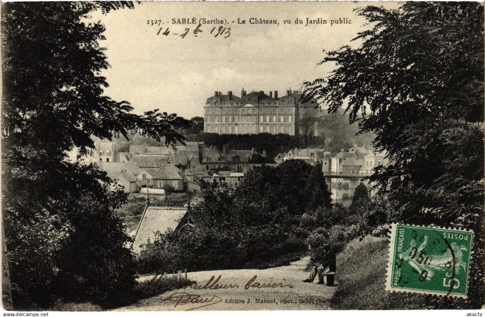 CPA SABLE-sur-SARTHE Le Chateau FRANCE (1434195)