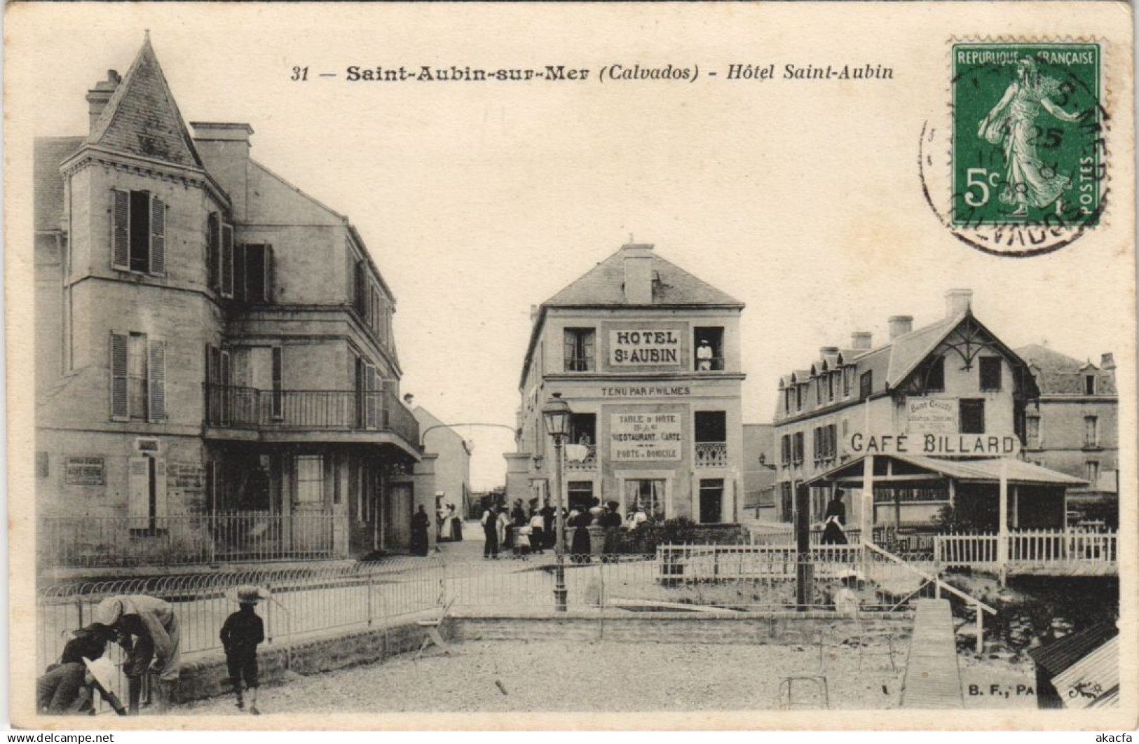 CPA SAINT-AUBIN Hotel Saint-Aubin (1225499)