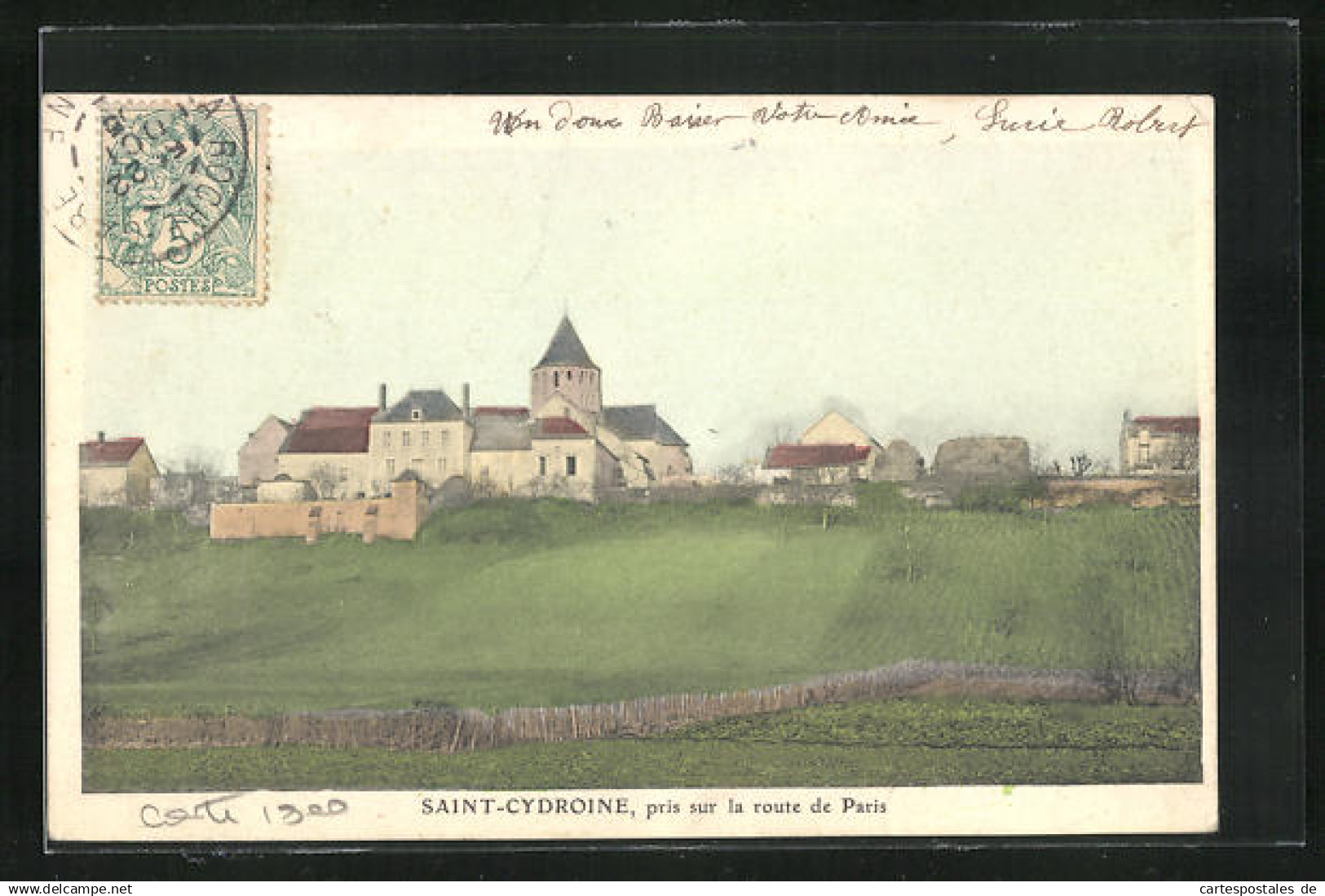 CPA Saint-Cydroine, Vue d'ensemble de Ortschaft