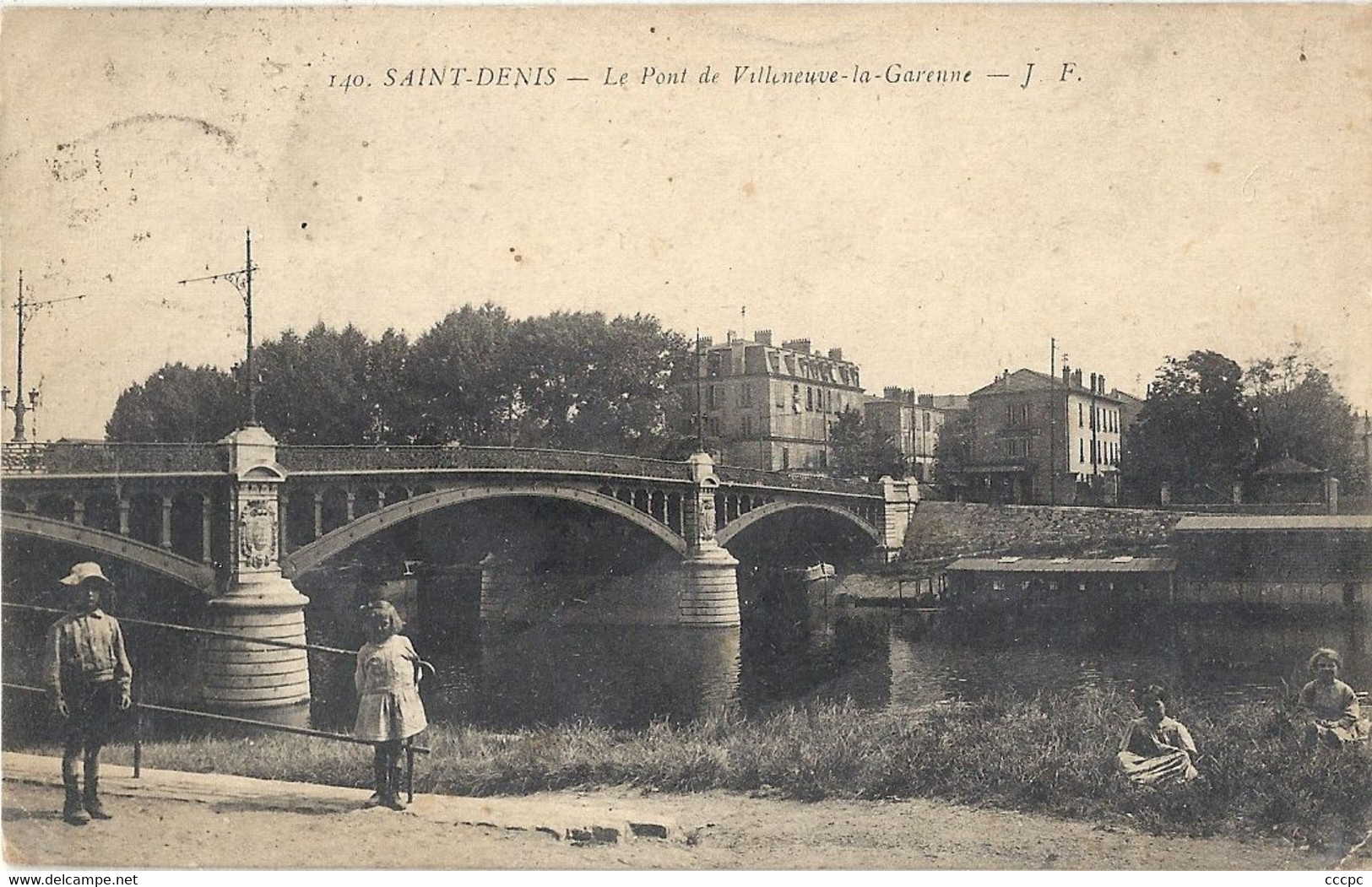 CPA Saint-Denis Le Pont de Villeneuve-la-Garenne