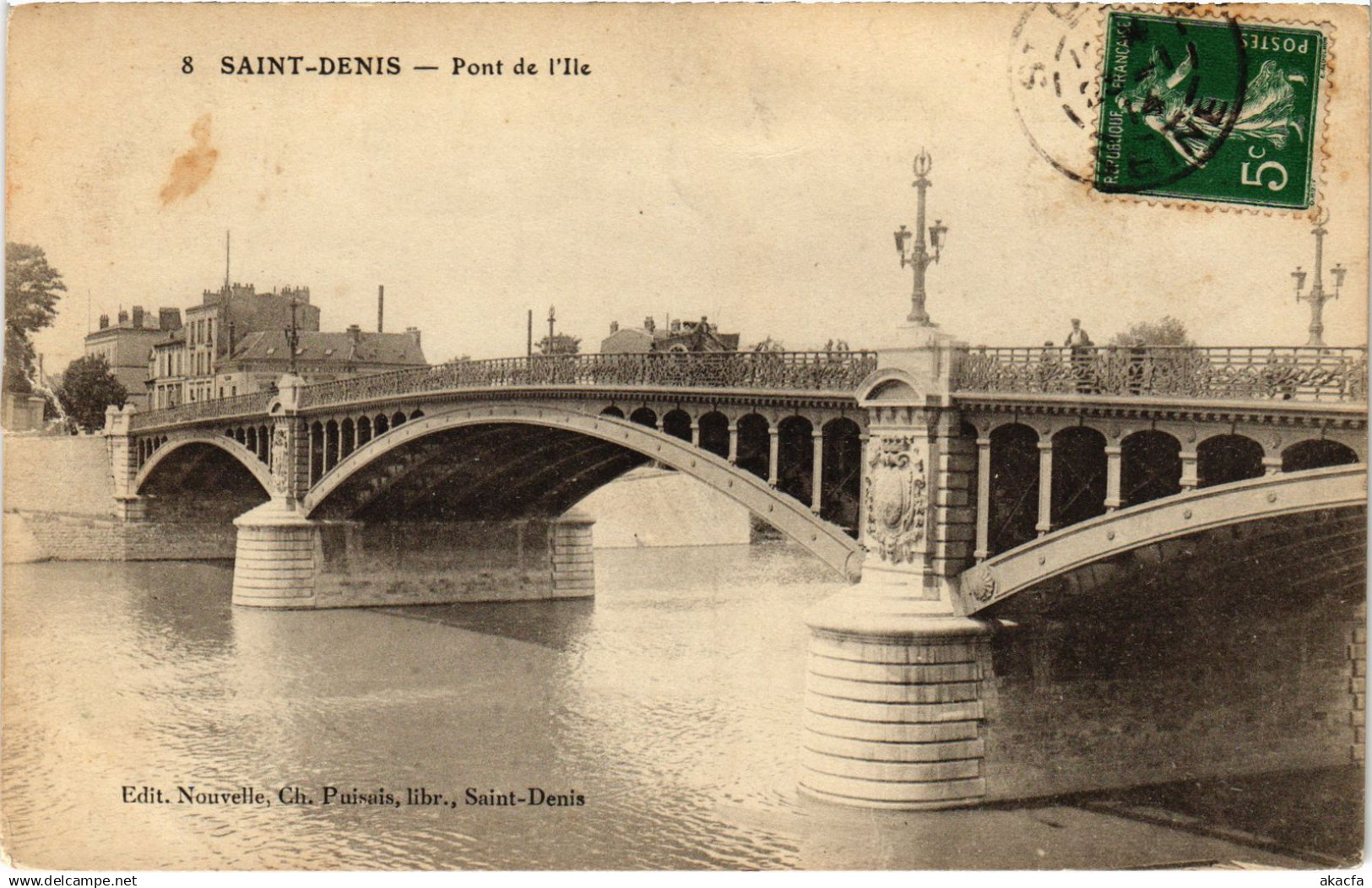 CPA Saint-Denis Pont de l'Ile FRANCE (1378142)