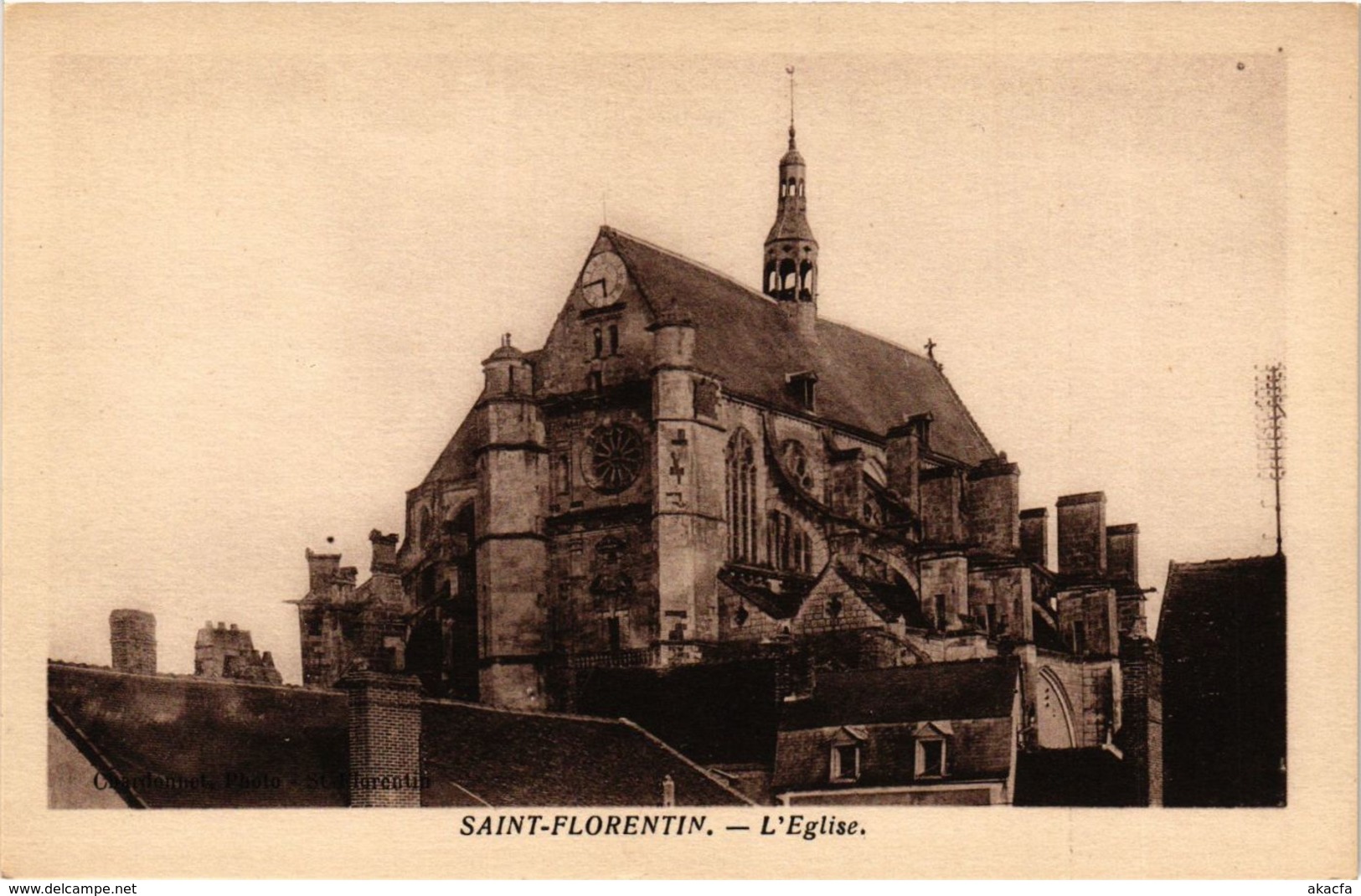 CPA Saint-Florentin - L'Eglise FRANCE (960824)