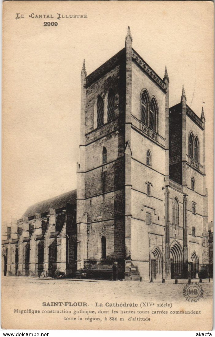 CPA Saint-Flour La Cathedrale FRANCE (1054785)